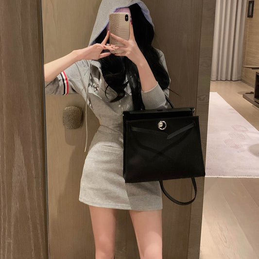 TNOM 2025ss Hoodie Dress