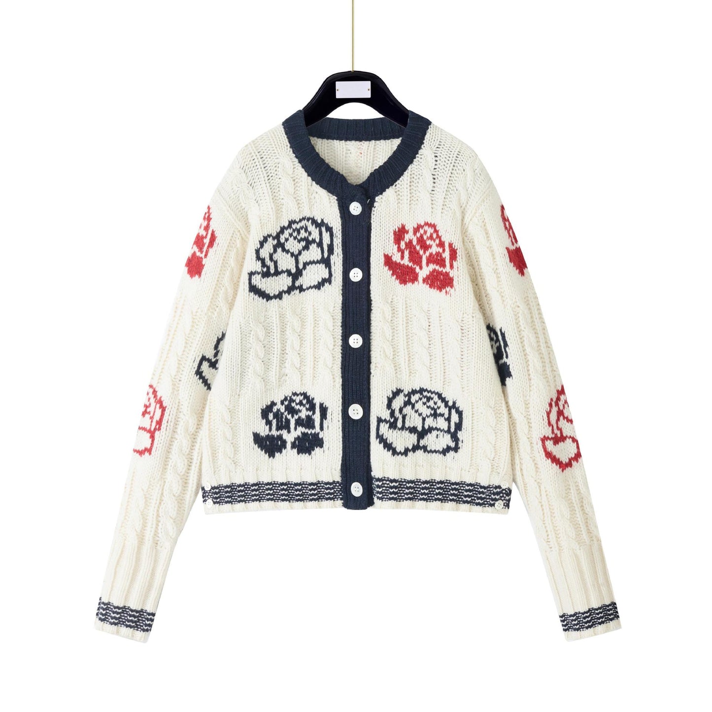 2025 Rose Knit Cardigan