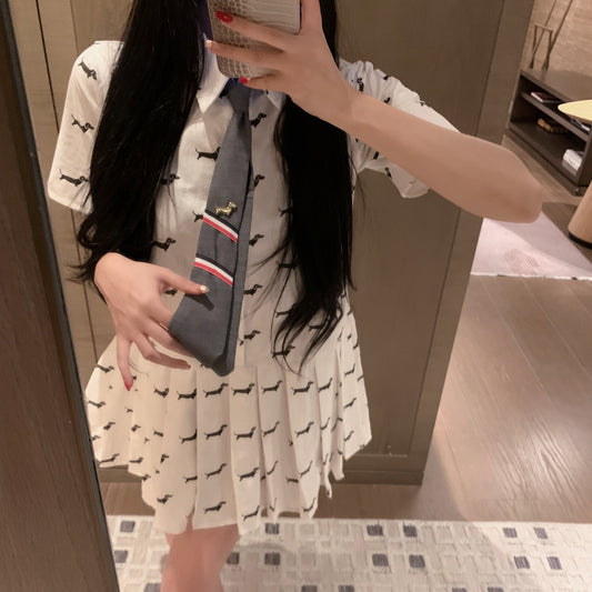 TNOM 2025ss Puppy Tie Dress