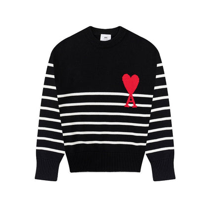 Ami New striped sweater