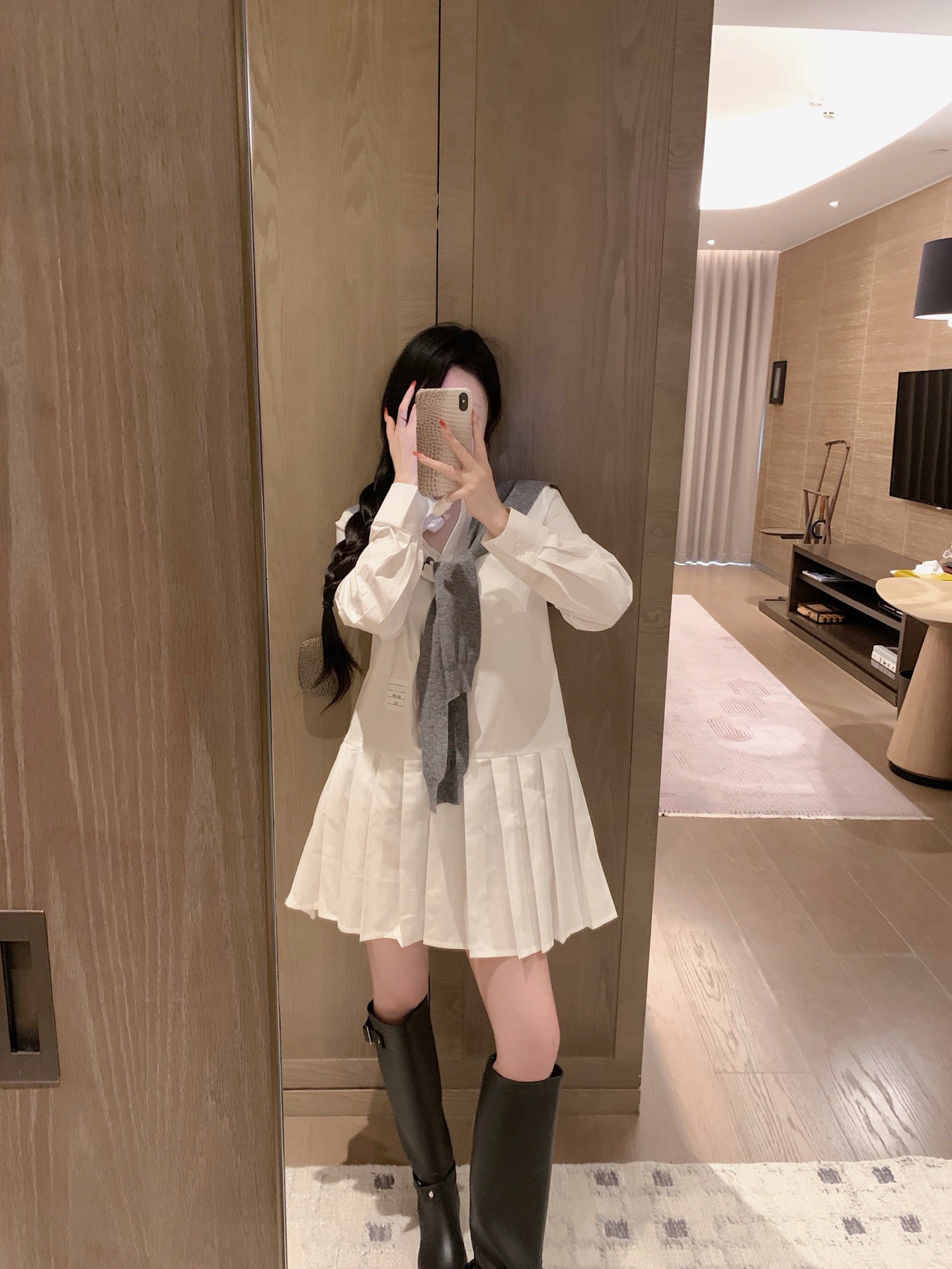 2025 Two-piece pleated skirt