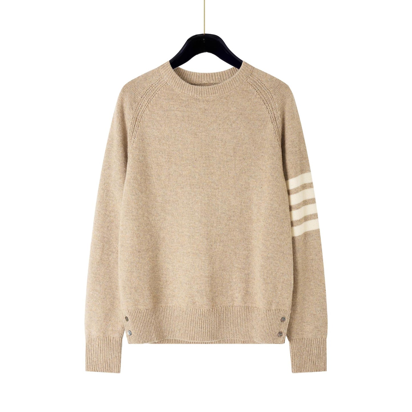 2025 New round neck knit sweater