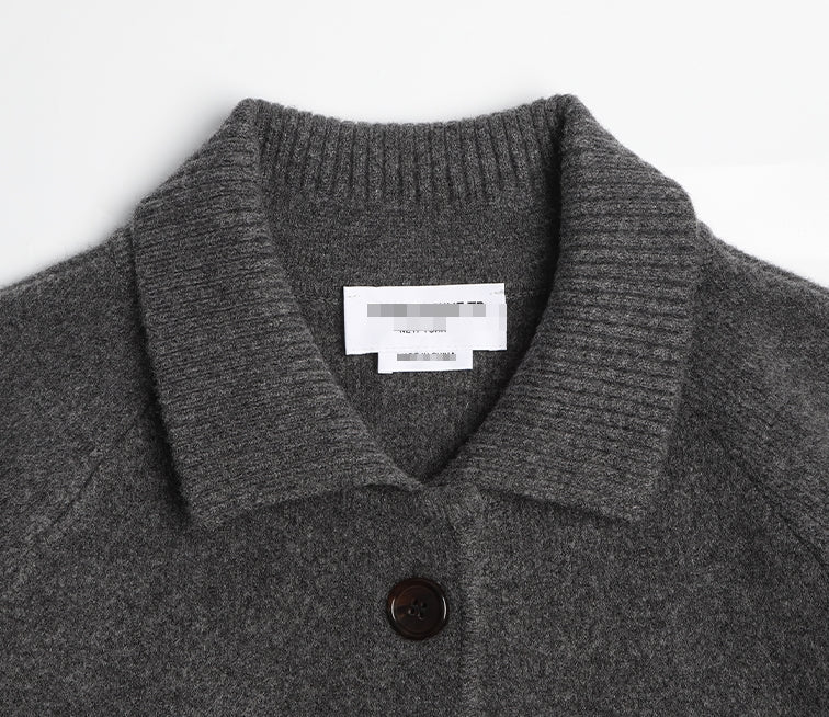 2025 wool knit coat