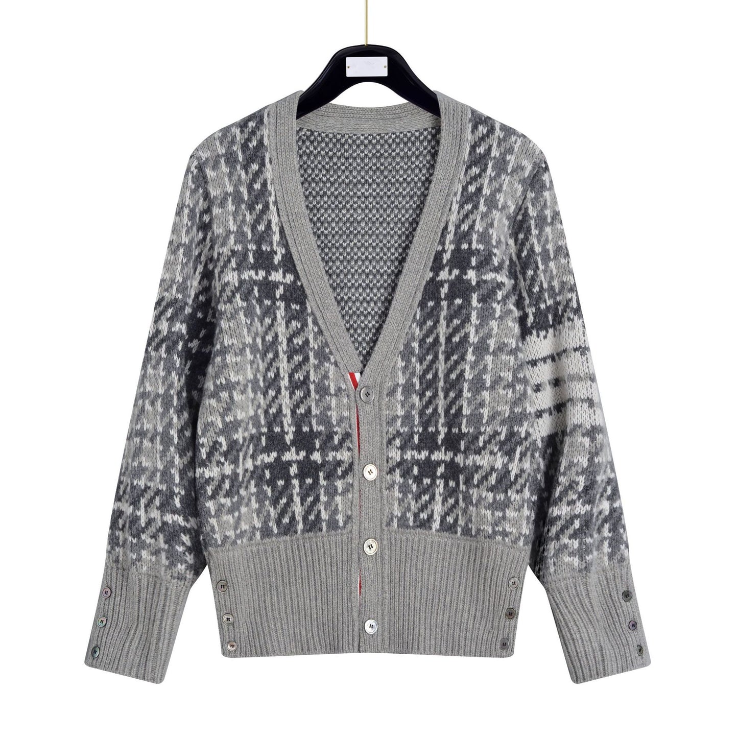 2025  Plaid cardigan