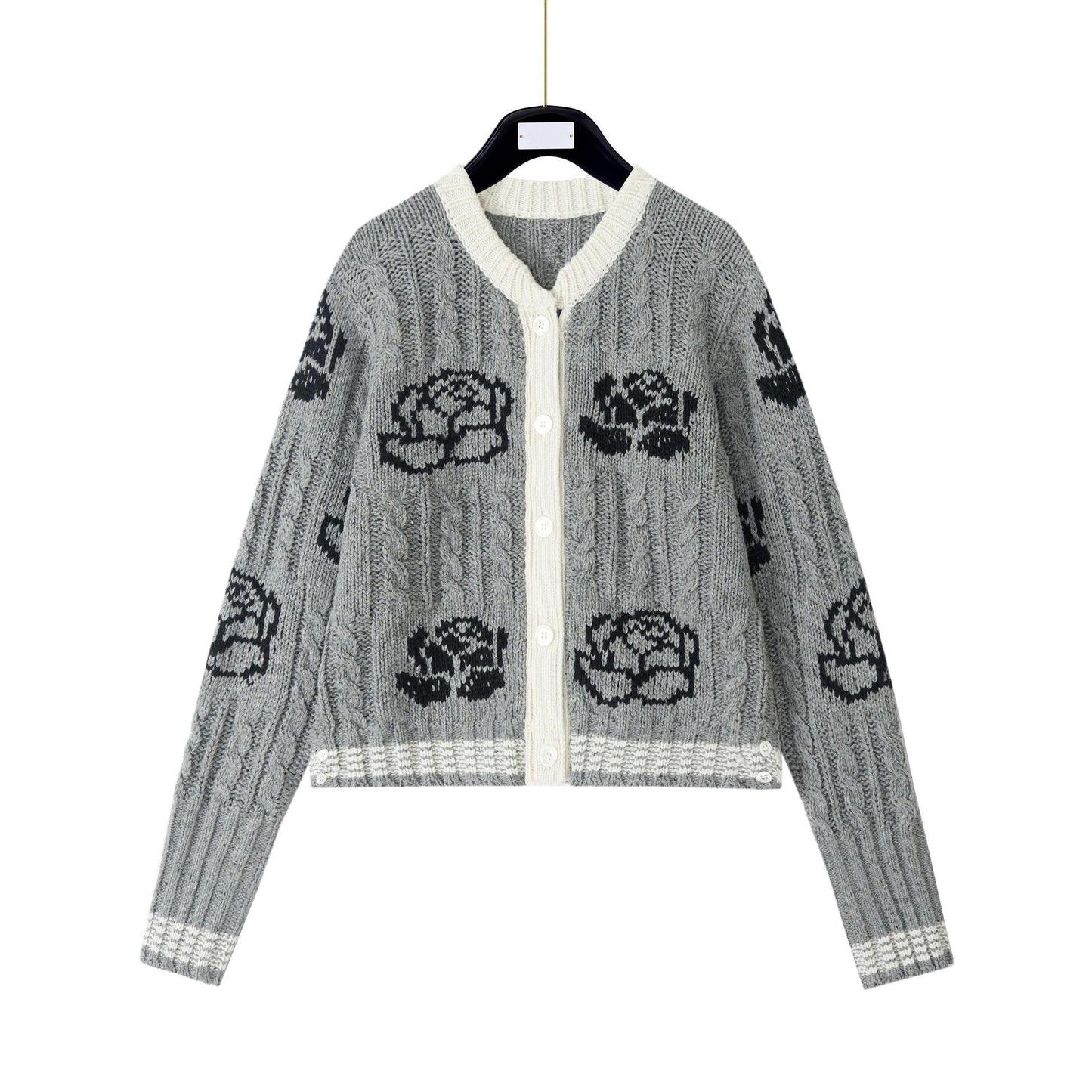 2025 Rose Knit Cardigan