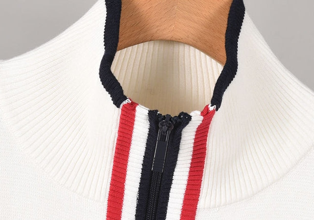 Cotton wool knitted cardigan