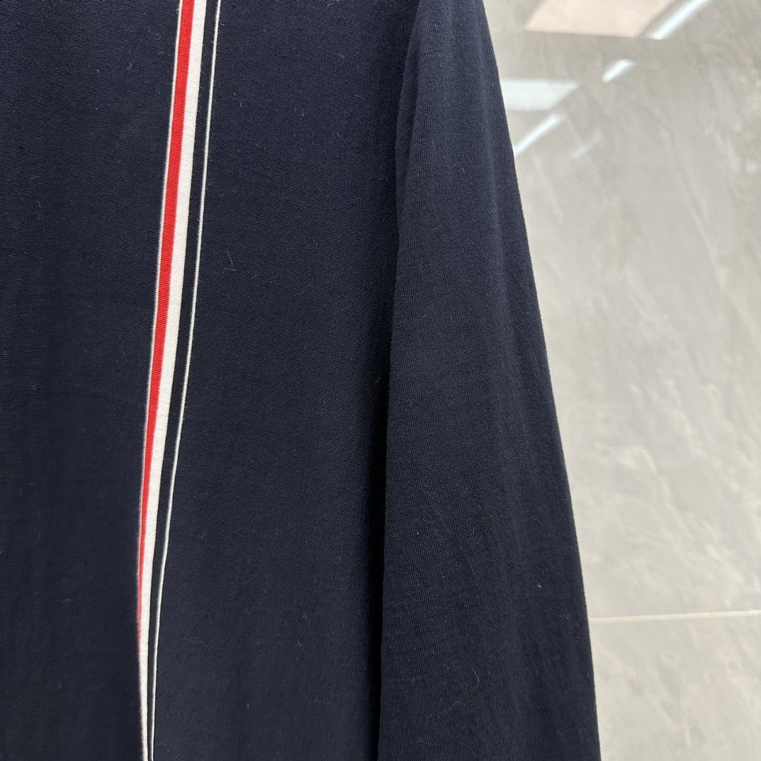 cotton long-sleeved T-shirt
