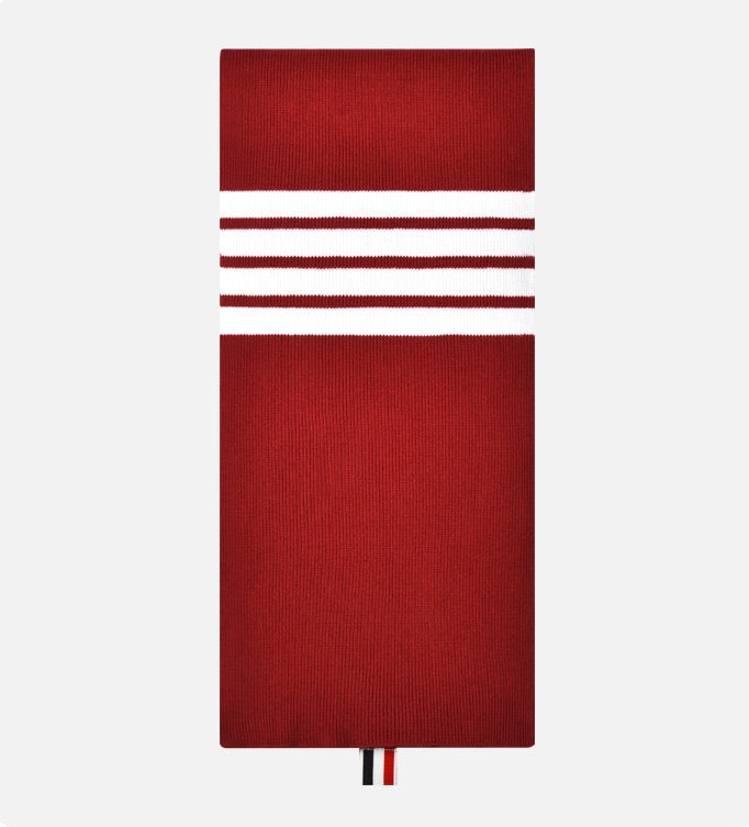 2025  Four red scarves