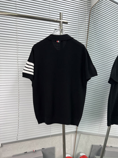 2025  New pure cotton polo shirt