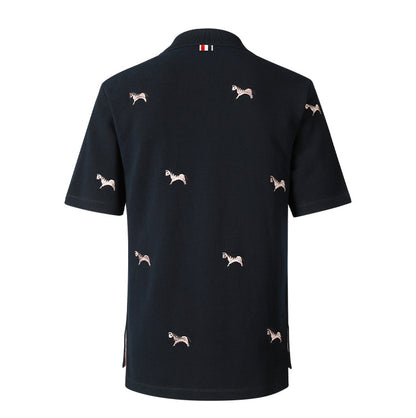 New Year of the Horse Embroidered Polo Shirt