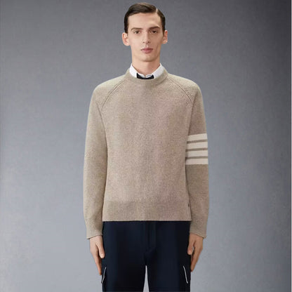 2025 New round neck knit sweater