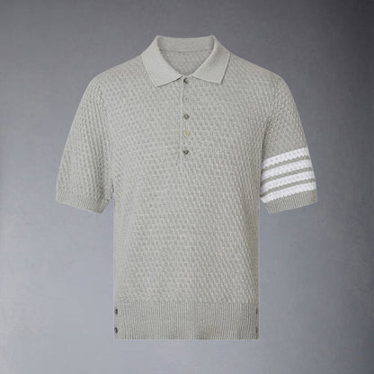 2025  Knitted Polo Shirt