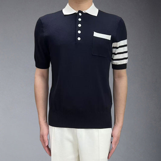 2025 Knitted POLO shirt