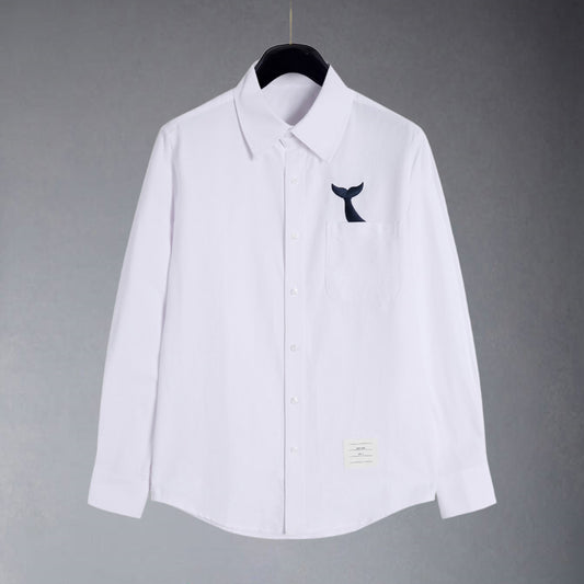 Embroidered business shirt