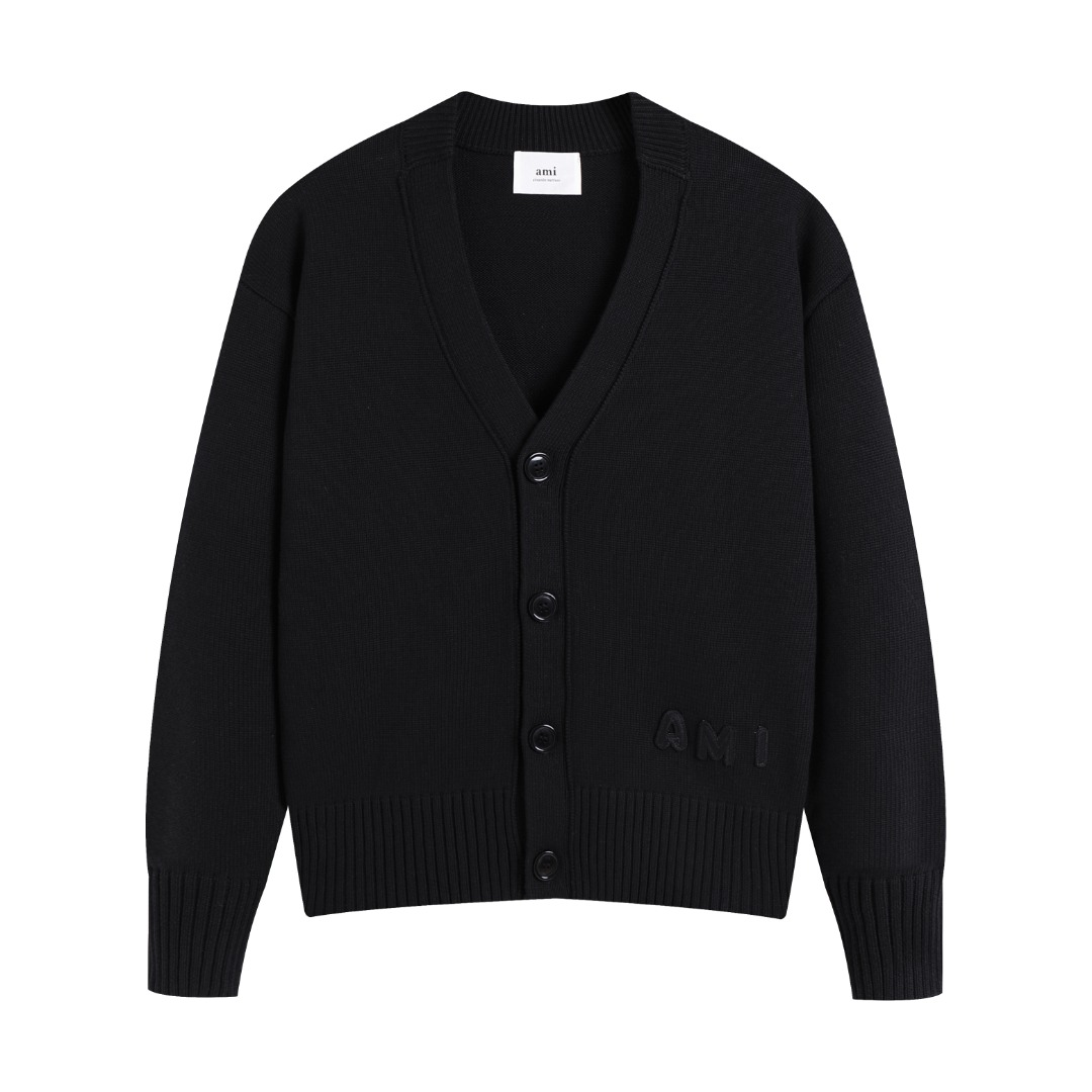 AMI  Cotton and wool sweater