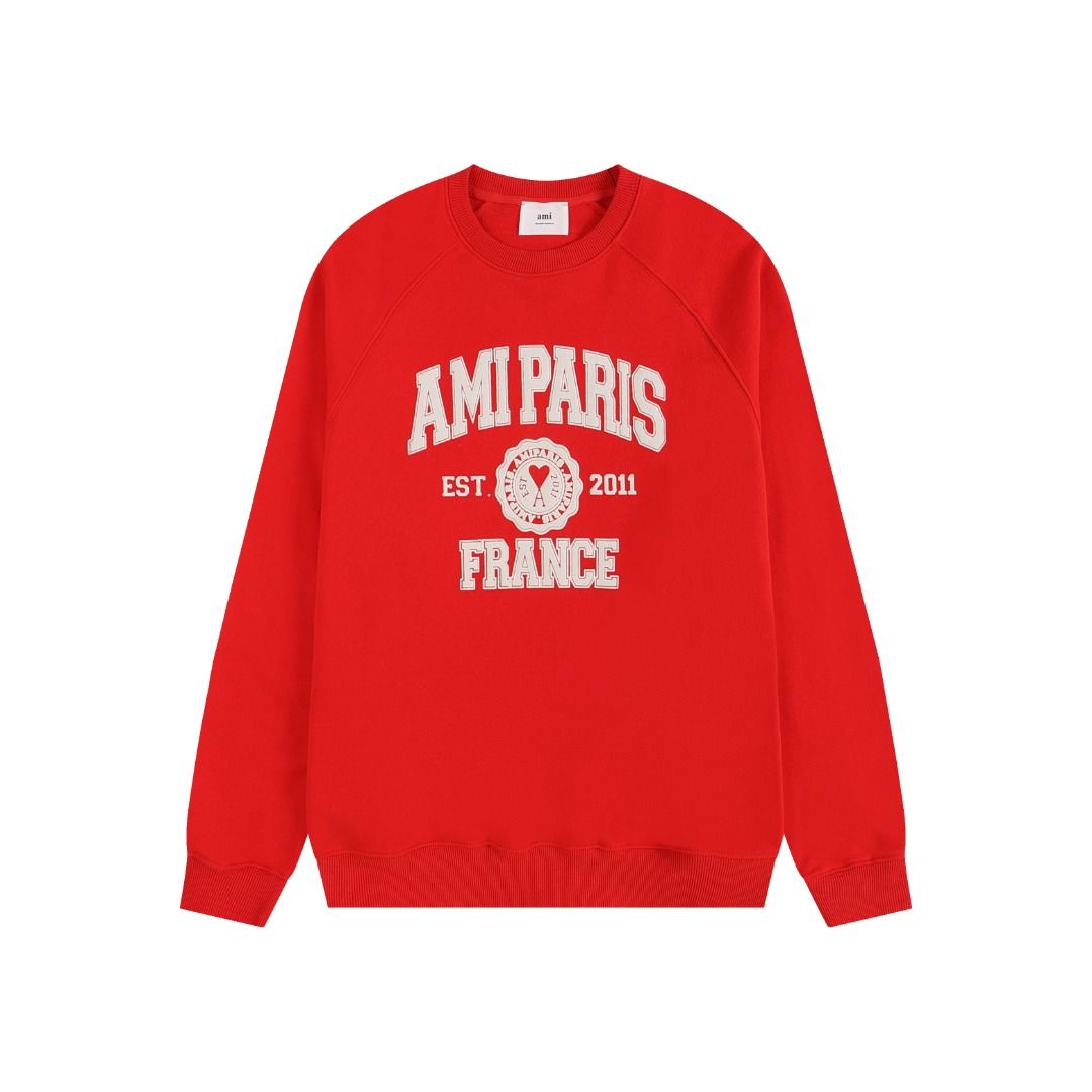 AMI  cotton hoodie