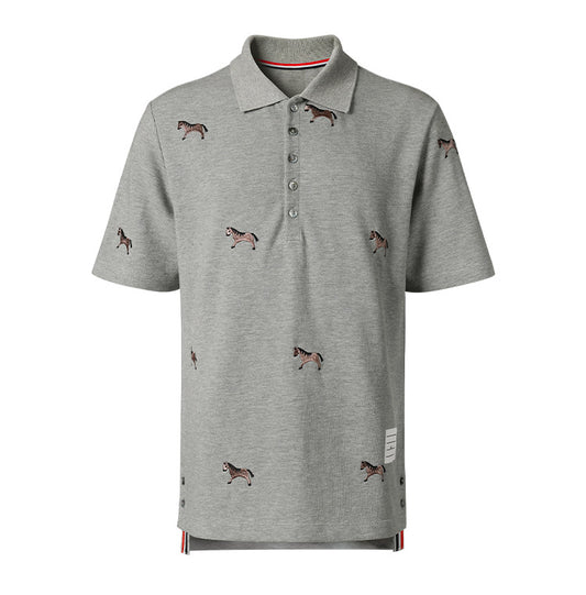 New Year of the Horse Embroidered Polo Shirt