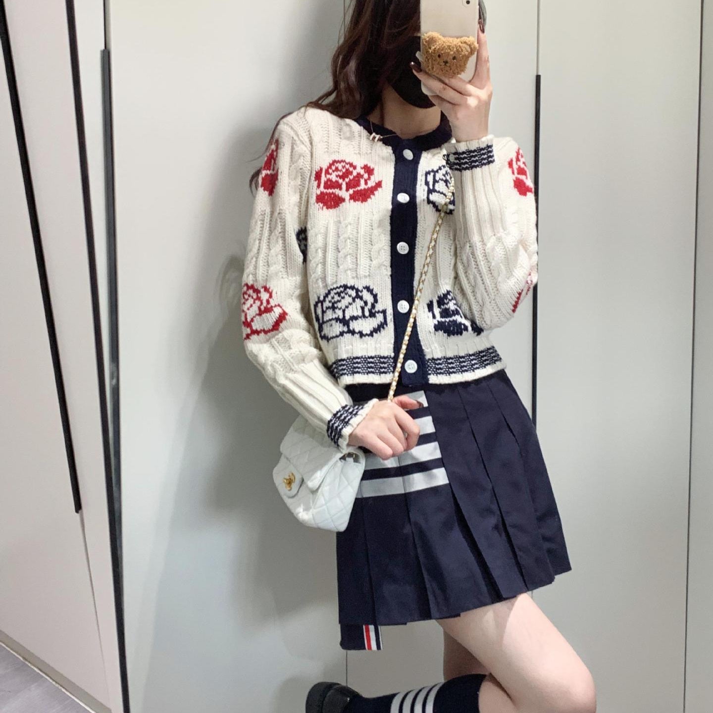 2025 Rose Knit Cardigan