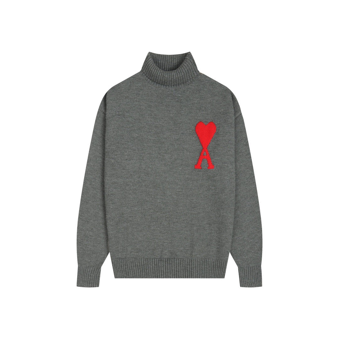 Ami Turn Neck Sweater