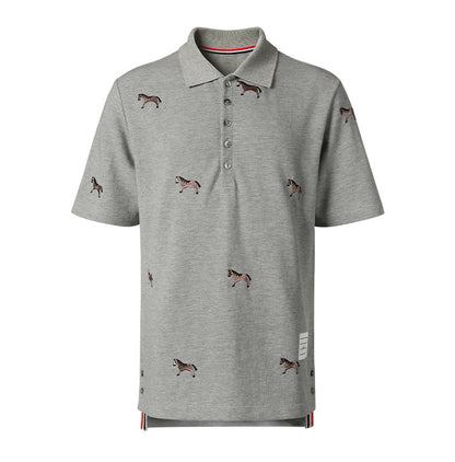 New Year of the Horse Embroidered Polo Shirt