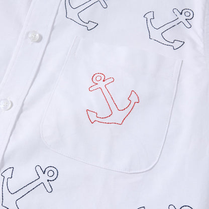 Embroidered business shirt