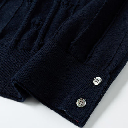New Lace-Collar Knitted T-Shirt