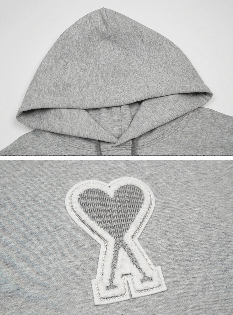 AMI  Cotton Hoodie