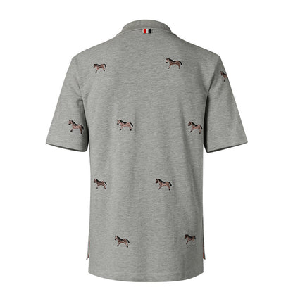 New Year of the Horse Embroidered Polo Shirt