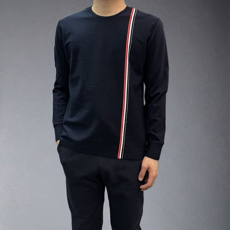 cotton long-sleeved T-shirt