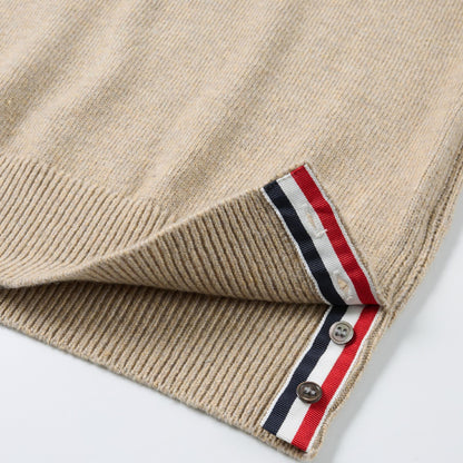 2025 New round neck knit sweater