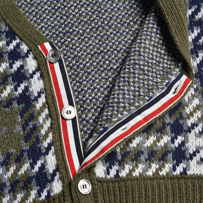 2025  Plaid cardigan