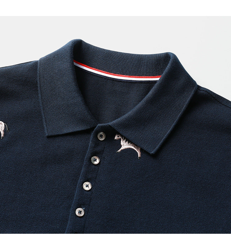New Year of the Horse Embroidered Polo Shirt
