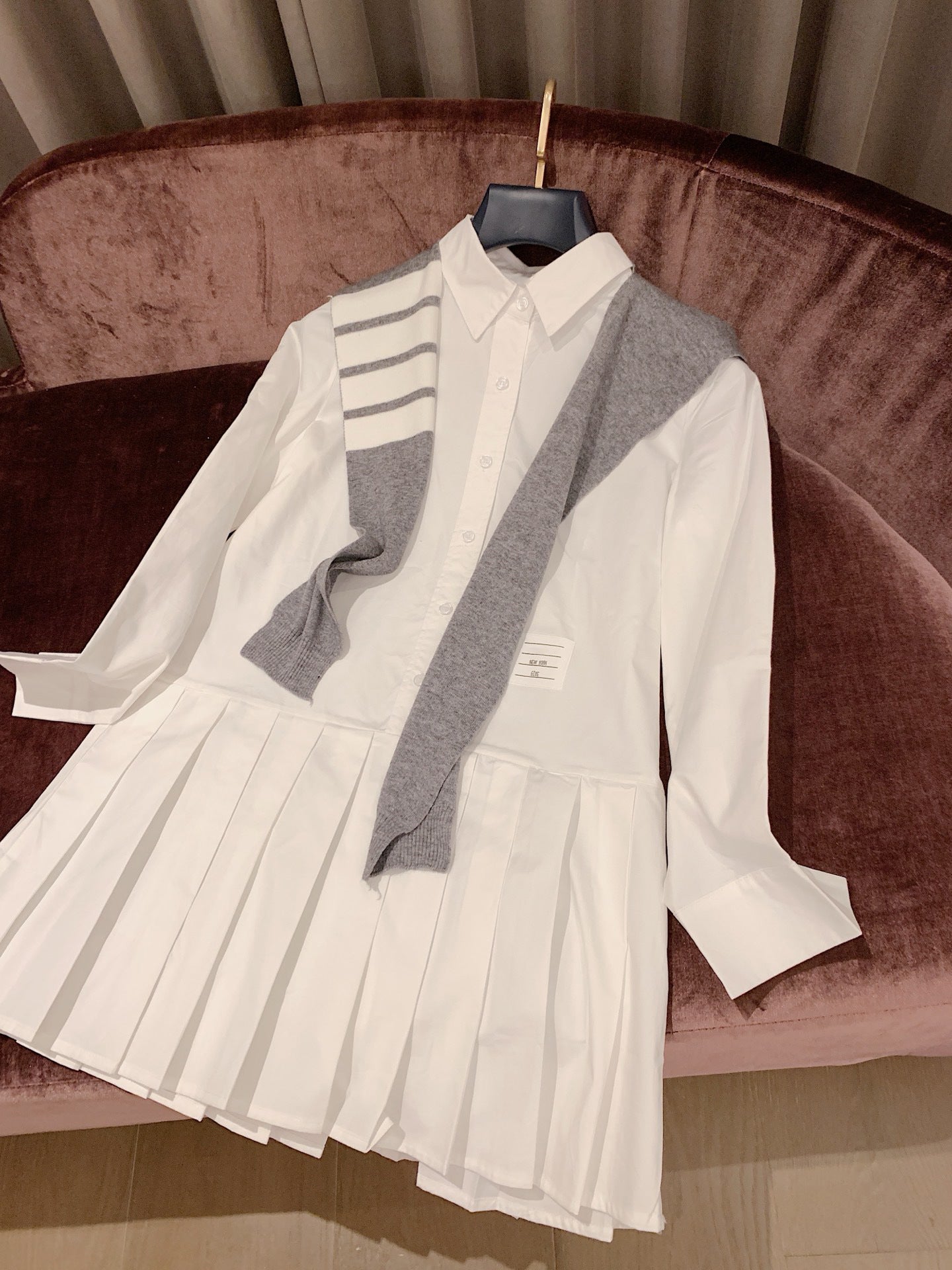 2025 Two-piece pleated skirt