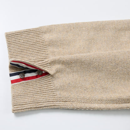 2025 New round neck knit sweater