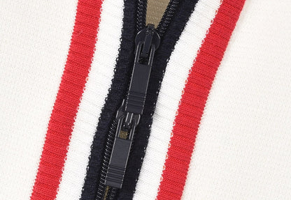 Cotton wool knitted cardigan