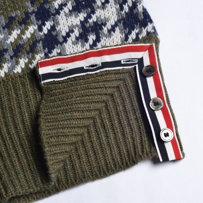 2025  Plaid cardigan