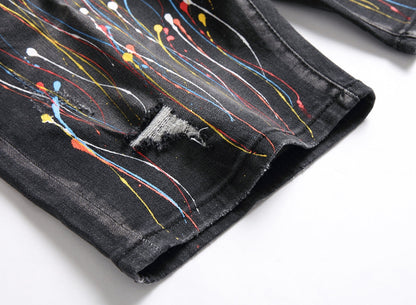 DSQ2 Short Jeans Ripped