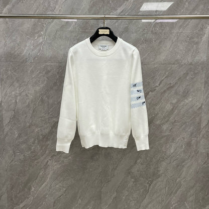 2025 Embroidered sweater