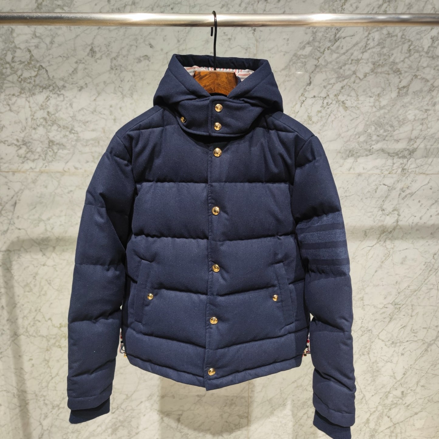Wool down jacket
