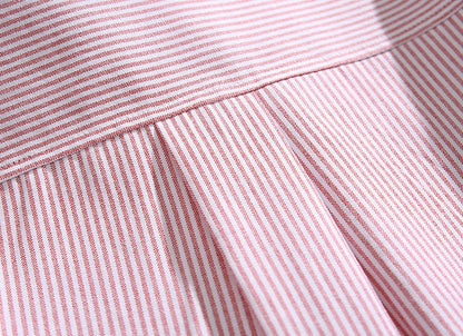 Ami Couple's striped shirts