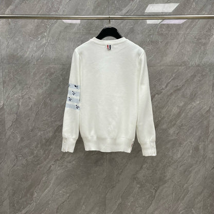 2025 Embroidered sweater