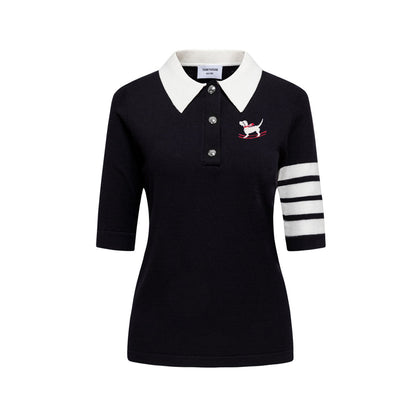 TNOM Women puppy POLO shirt