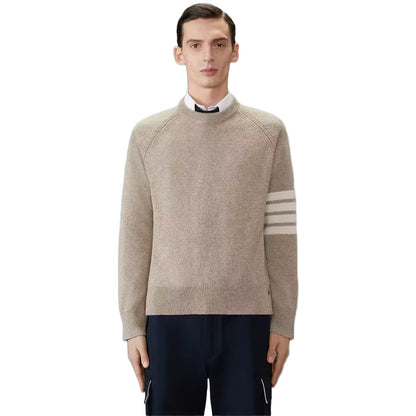 2025 New round neck knit sweater