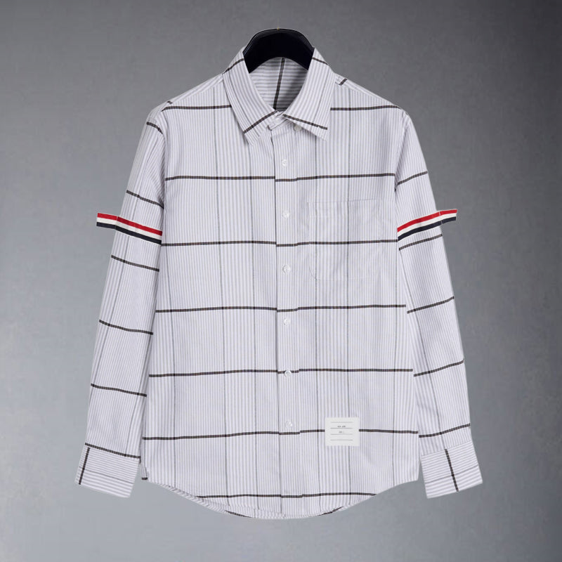 2025 Striped business shirt