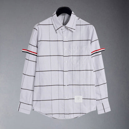 2025 Striped business shirt