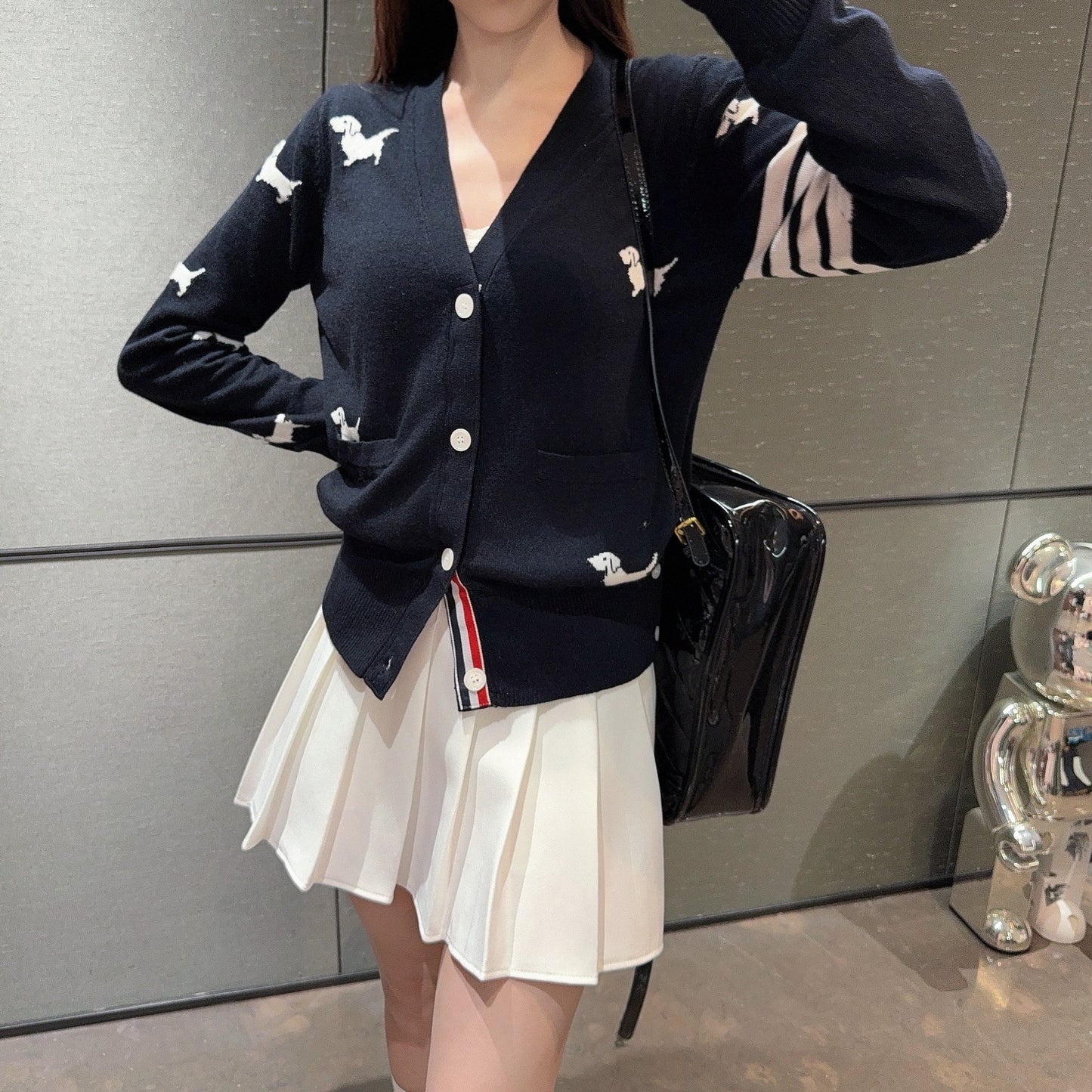 2025 Knitted cardigan