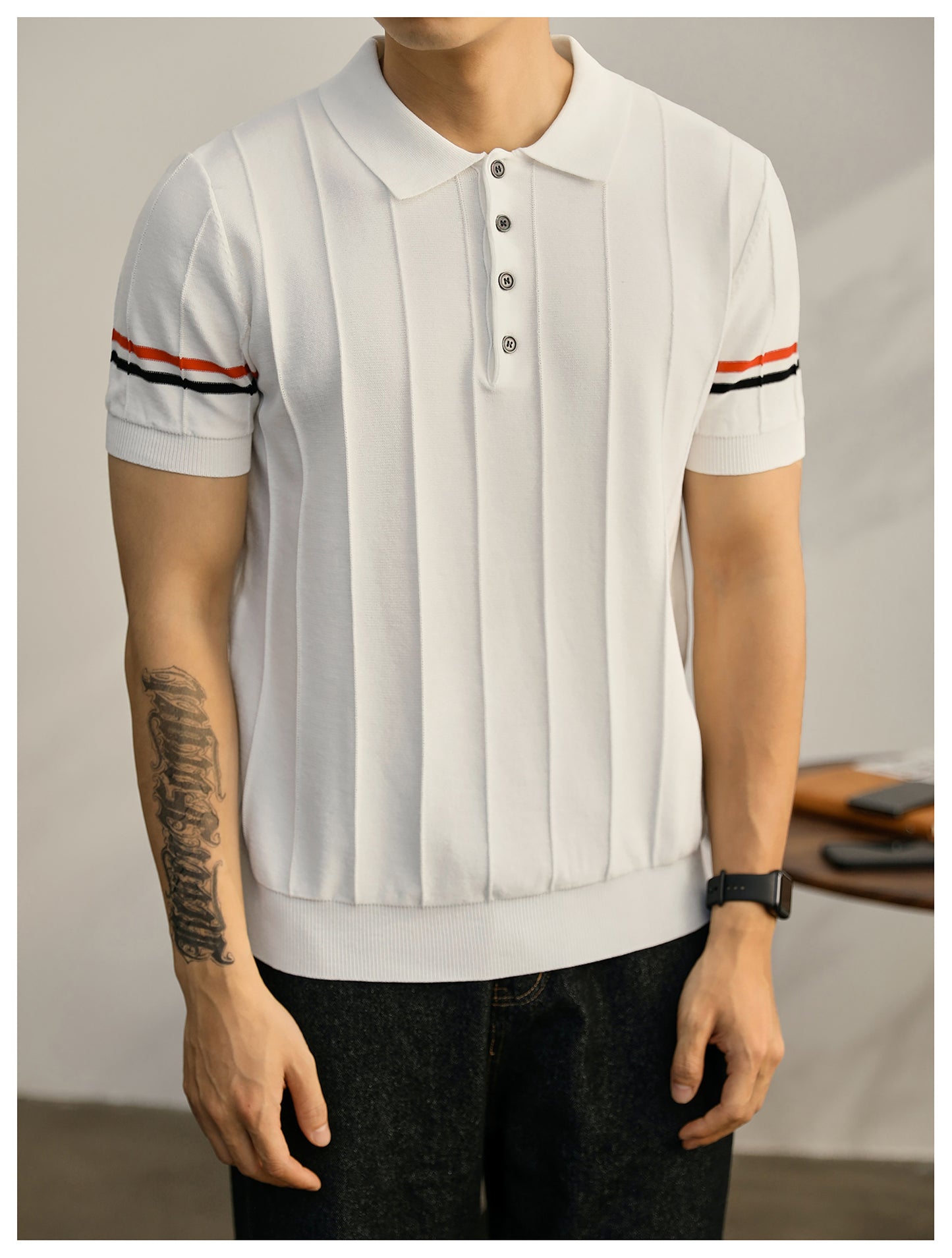 2025  Knitted POLO shirt