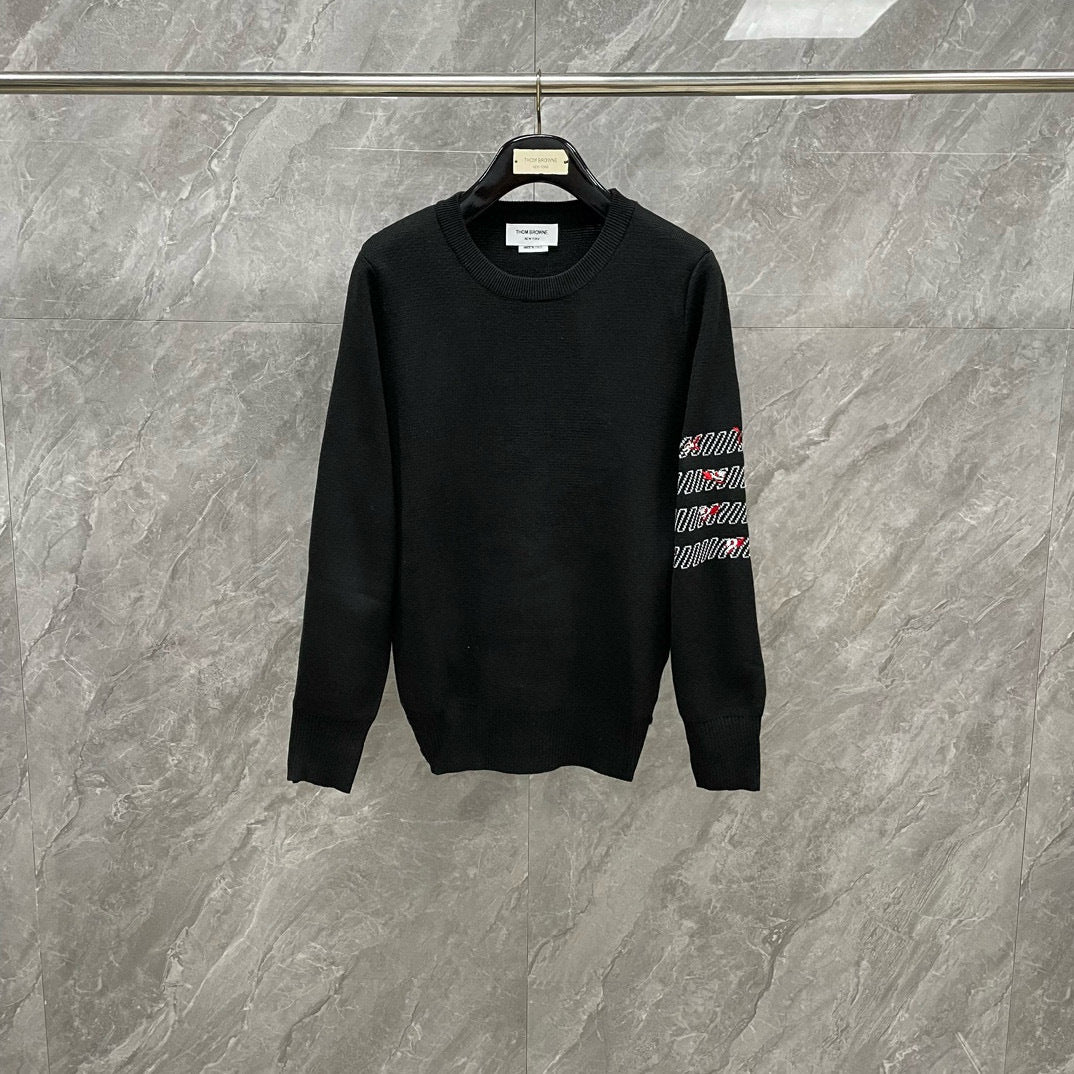 2025 Embroidered sweater