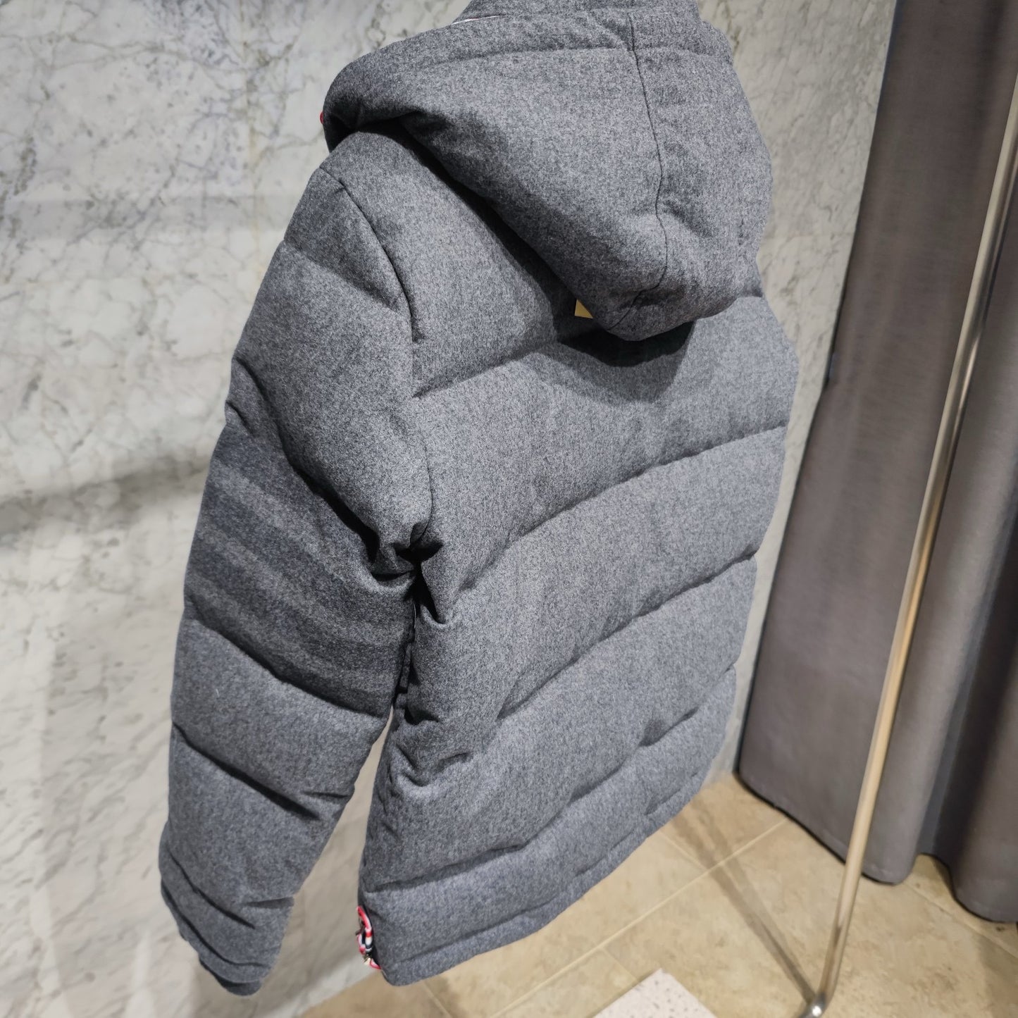 Wool down jacket