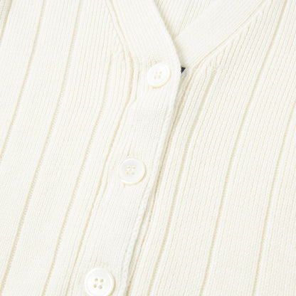 Cotton wool knitted cardigan